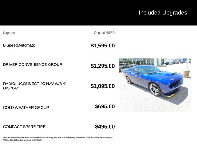 Used 2020 Dodge Challenger R/T w/ Driver Convenience Group RWD image 6
