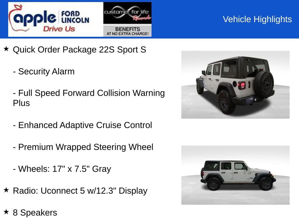 Used 2024 Jeep Wrangler Sport S image 12