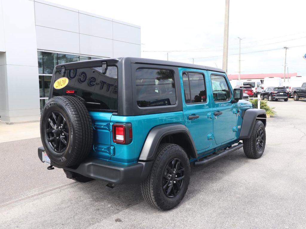 Used 2020 Jeep Wrangler Unlimited Sport S AWD/4WD image 15