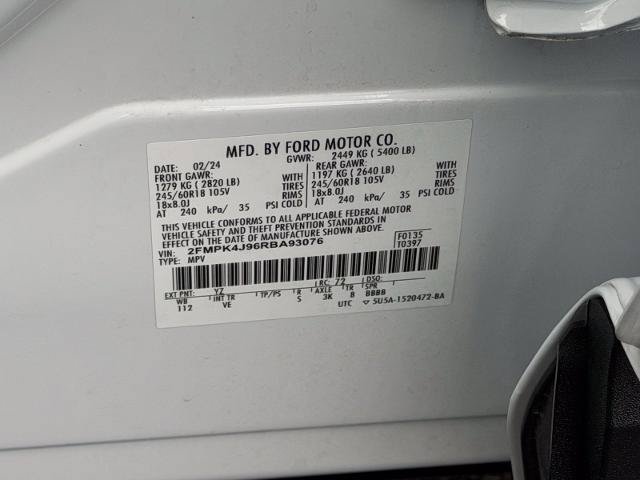 Certified 2024 Ford Edge SEL AWD/4WD image 25
