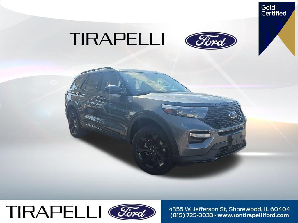Certified 2023 Ford Explorer ST-Line w/ Class IV Trailer Tow Package