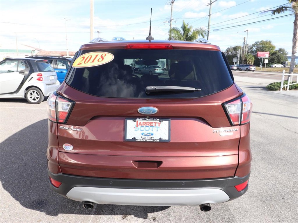 Certified 2018 Ford Escape Titanium w/ Ford Safe & Smart Package image 4