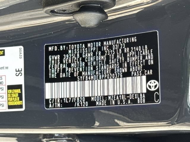 Used 2023 Toyota Corolla LE FWD image 43