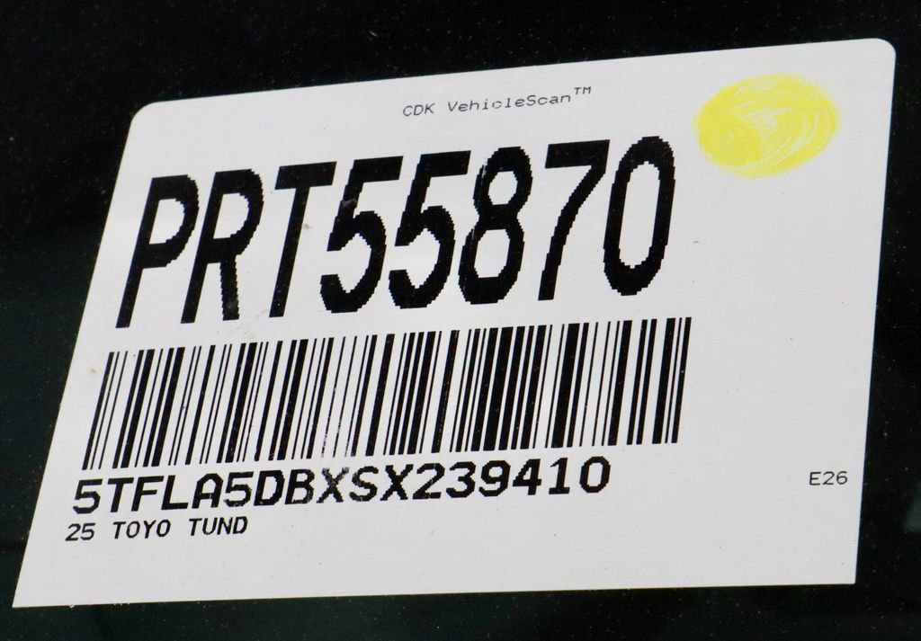 Used 2025 Toyota Tundra SR5 w/ TRD Off-Road Package AWD/4WD image 33