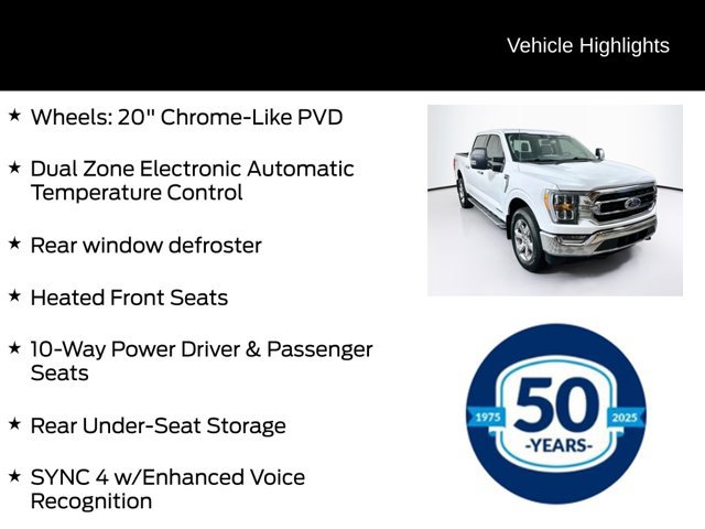 Certified 2023 Ford F150 XLT w/ Equipment Group 302A High AWD/4WD image 16