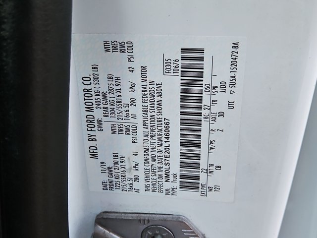 Certified 2020 Ford Transit Connect XL FWD image 22