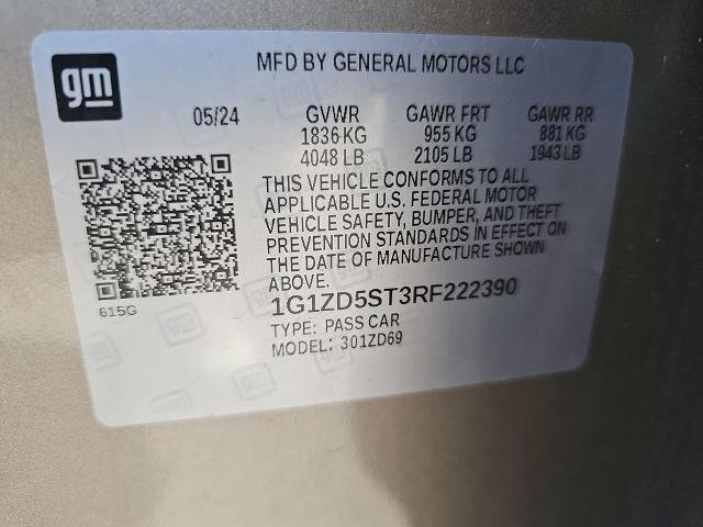 Used 2024 Chevrolet Malibu LT FWD image 34