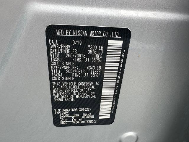 Used 2020 Nissan Armada SV w/ Driver Package image 25