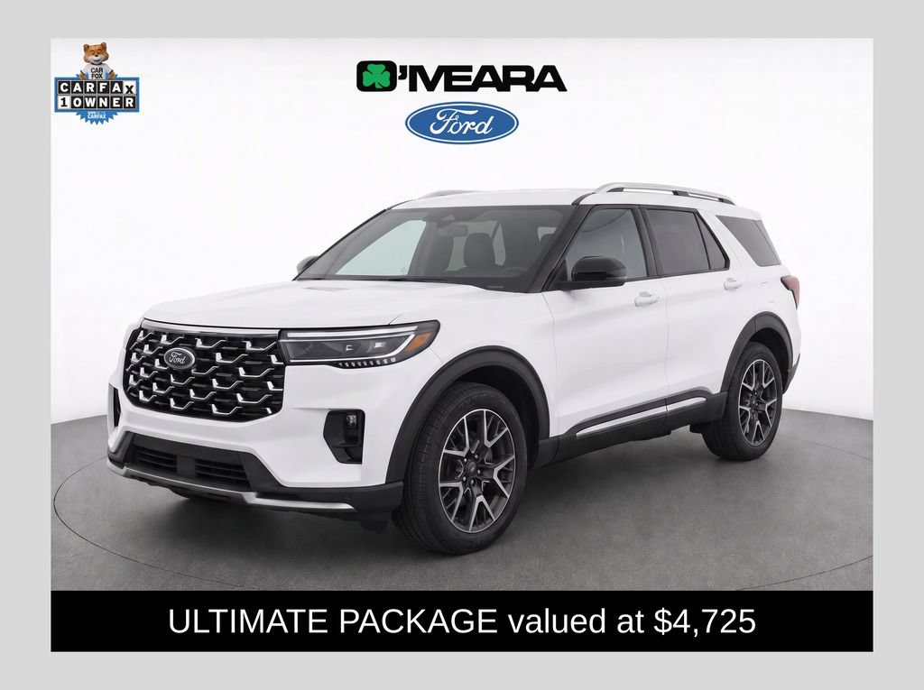 Certified 2025 Ford Explorer Platinum w/ Ultimate Package
