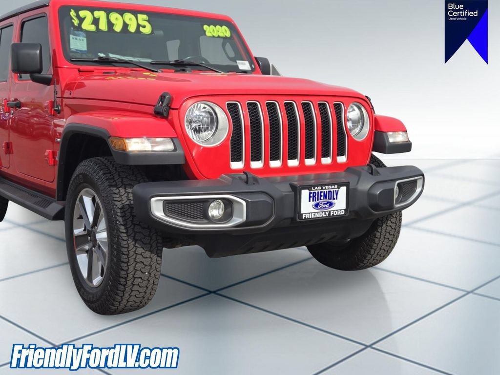Used 2020 Jeep Wrangler Unlimited Sahara AWD/4WD image 9