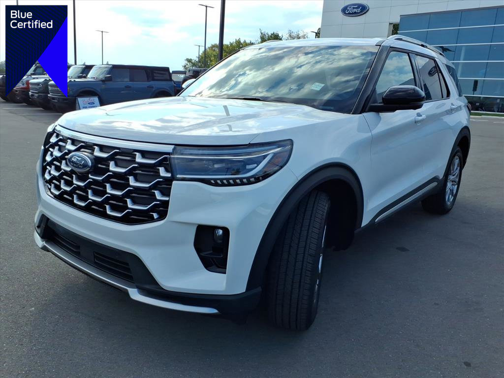 Certified 2025 Ford Explorer Platinum