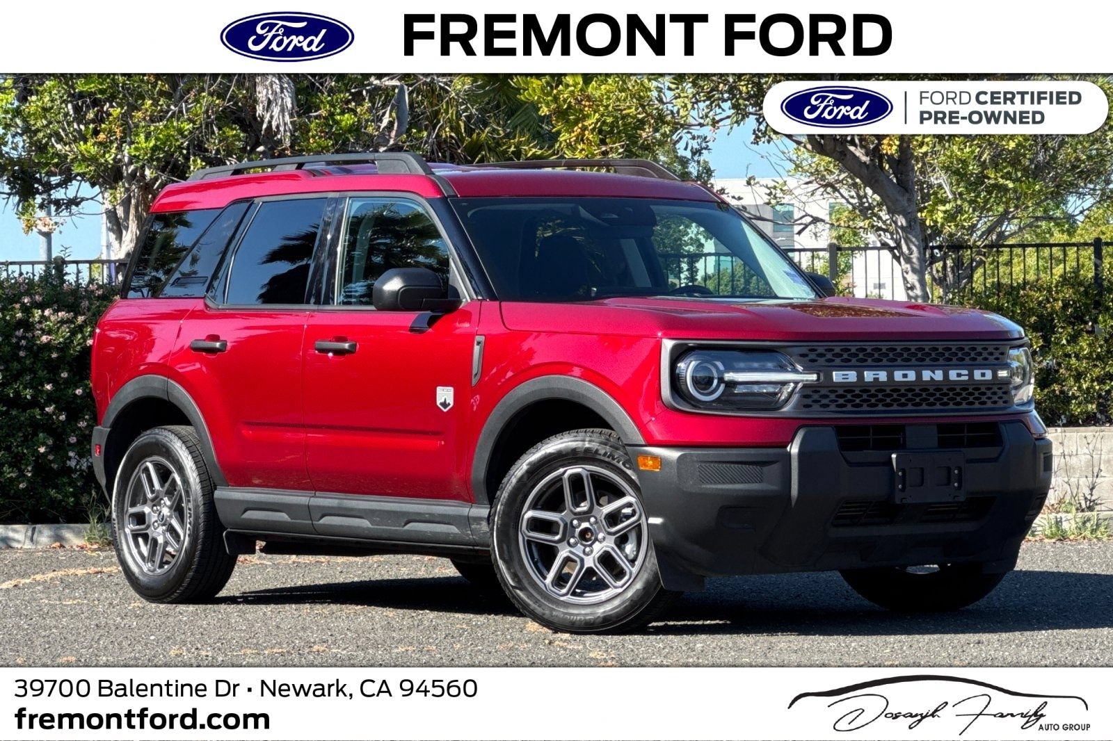 Certified 2025 Ford Bronco Sport Big Bend