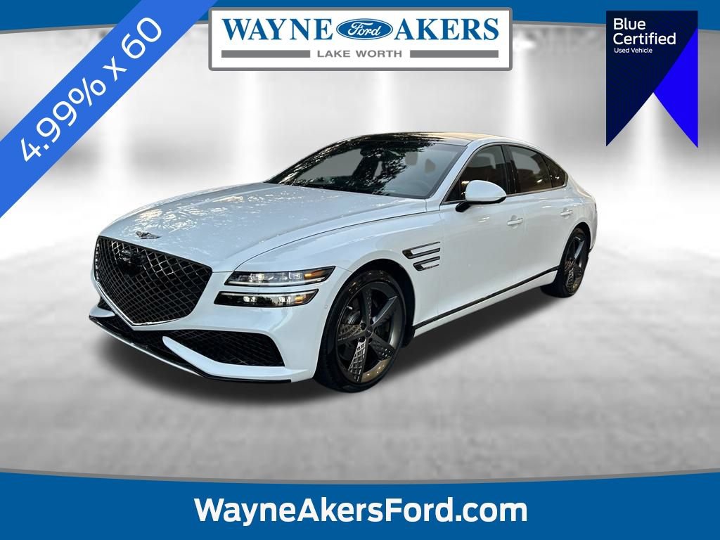 Used 2024 Genesis G80 3.5T Sport AWD/4WD image 1