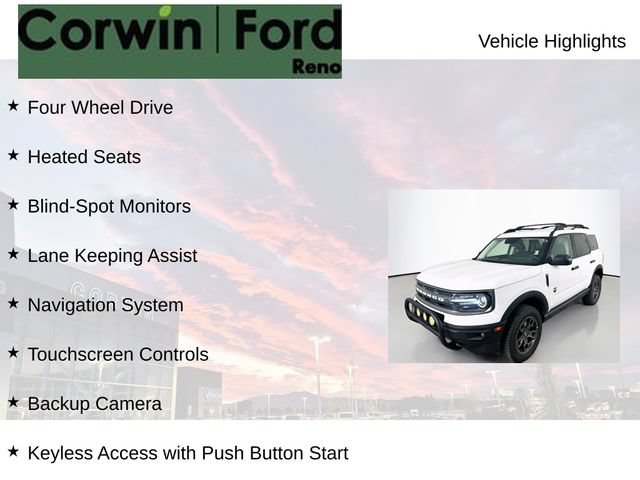 Certified 2022 Ford Bronco Sport Big Bend w/ Convenience Package AWD/4WD image 6