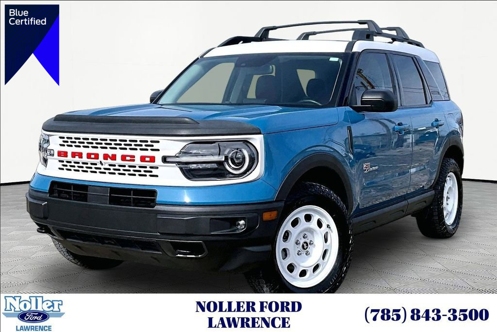 Certified 2023 Ford Bronco Sport Heritage Limited