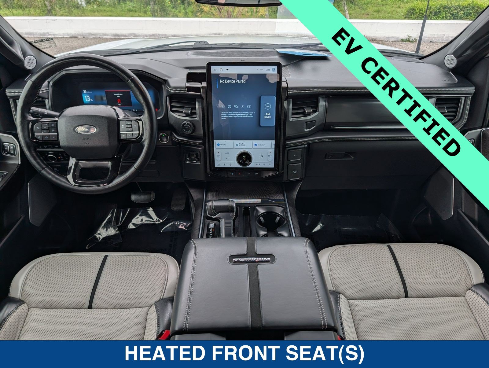 Certified 2023 Ford F150 Lightning Platinum AWD/4WD image 17