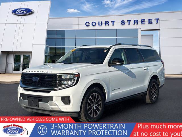 Certified 2025 Ford Expedition Max Platinum