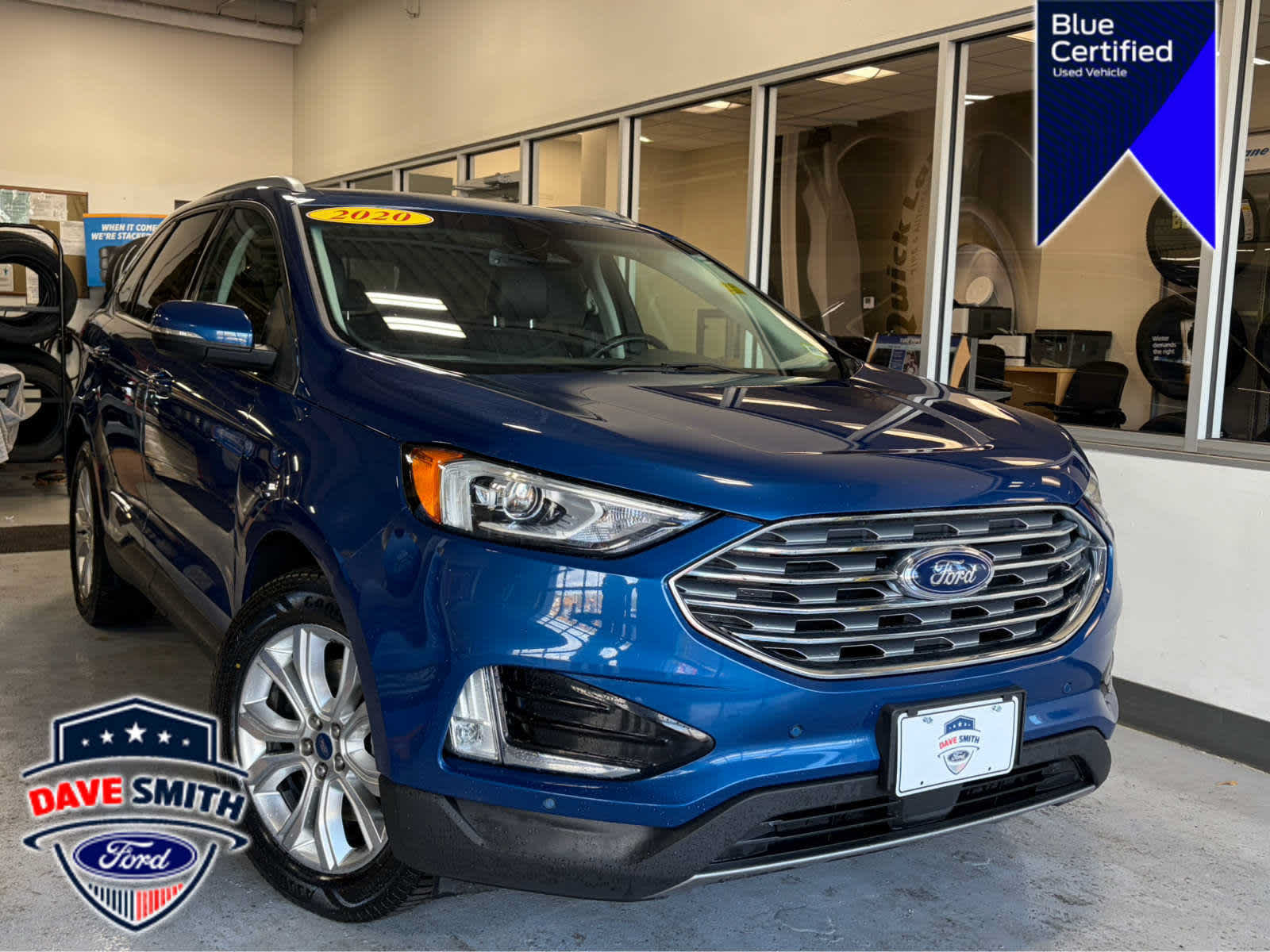 Certified 2020 Ford Edge Titanium AWD/4WD image 46