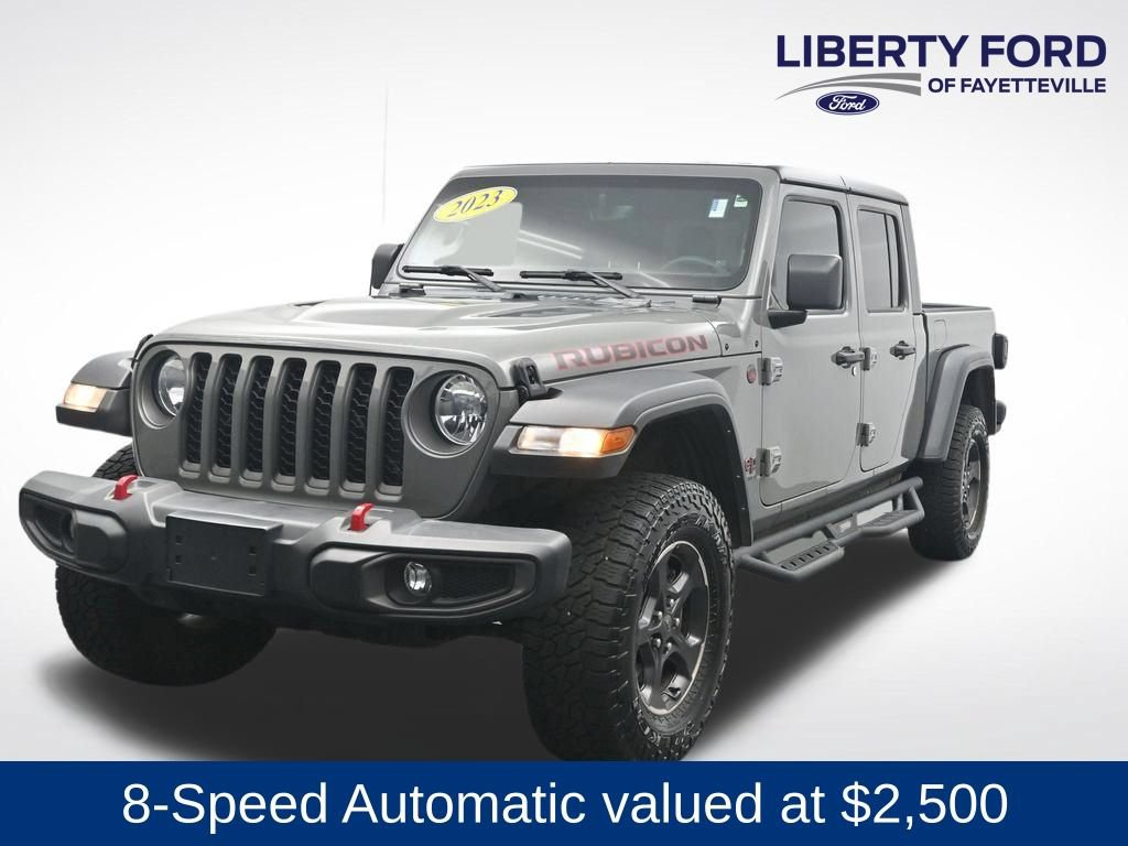 Used 2023 Jeep Gladiator Rubicon w/ Trailer Tow Package AWD/4WD image 1
