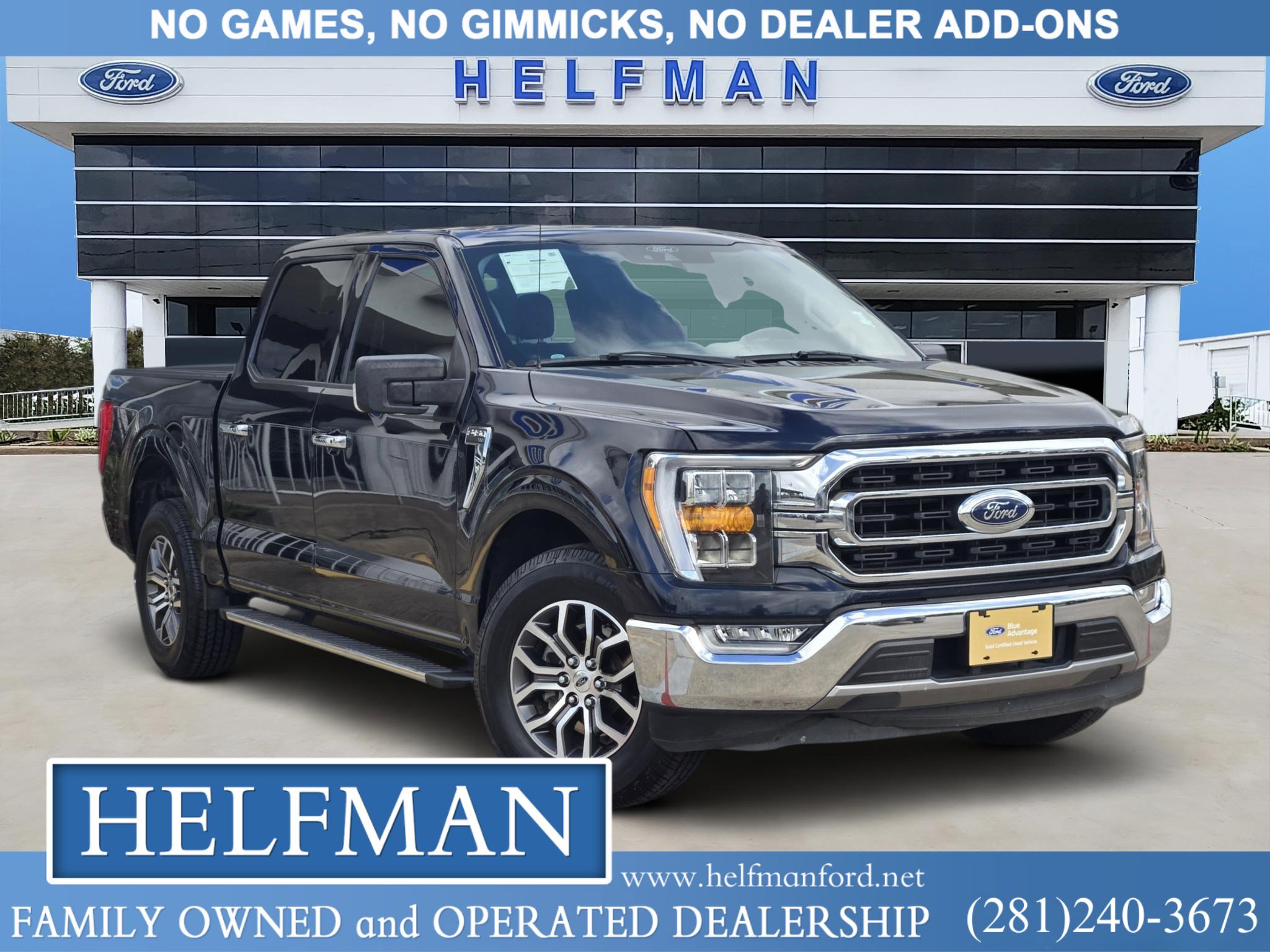 Certified 2021 Ford F150 XLT w/ Equipment Group 302A High image 1