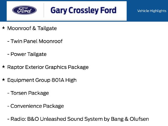 Certified 2022 Ford F150 Raptor w/ Equipment Group 801A High AWD/4WD image 26