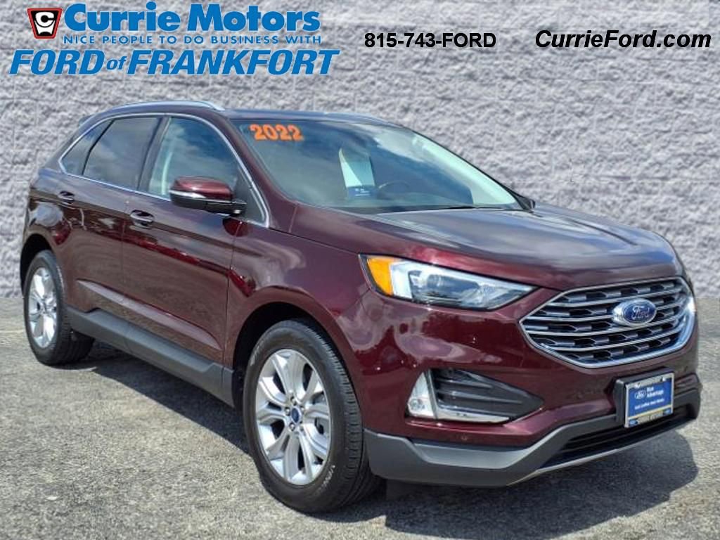 Certified 2022 Ford Edge Titanium