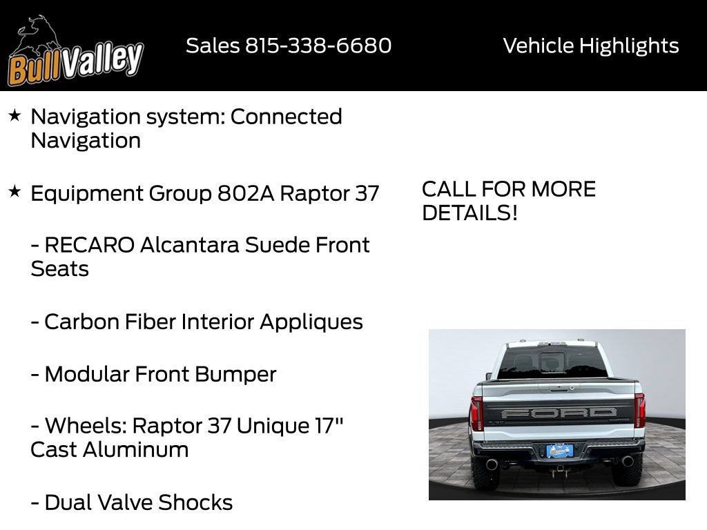 Certified 2025 Ford F150 Raptor AWD/4WD image 9