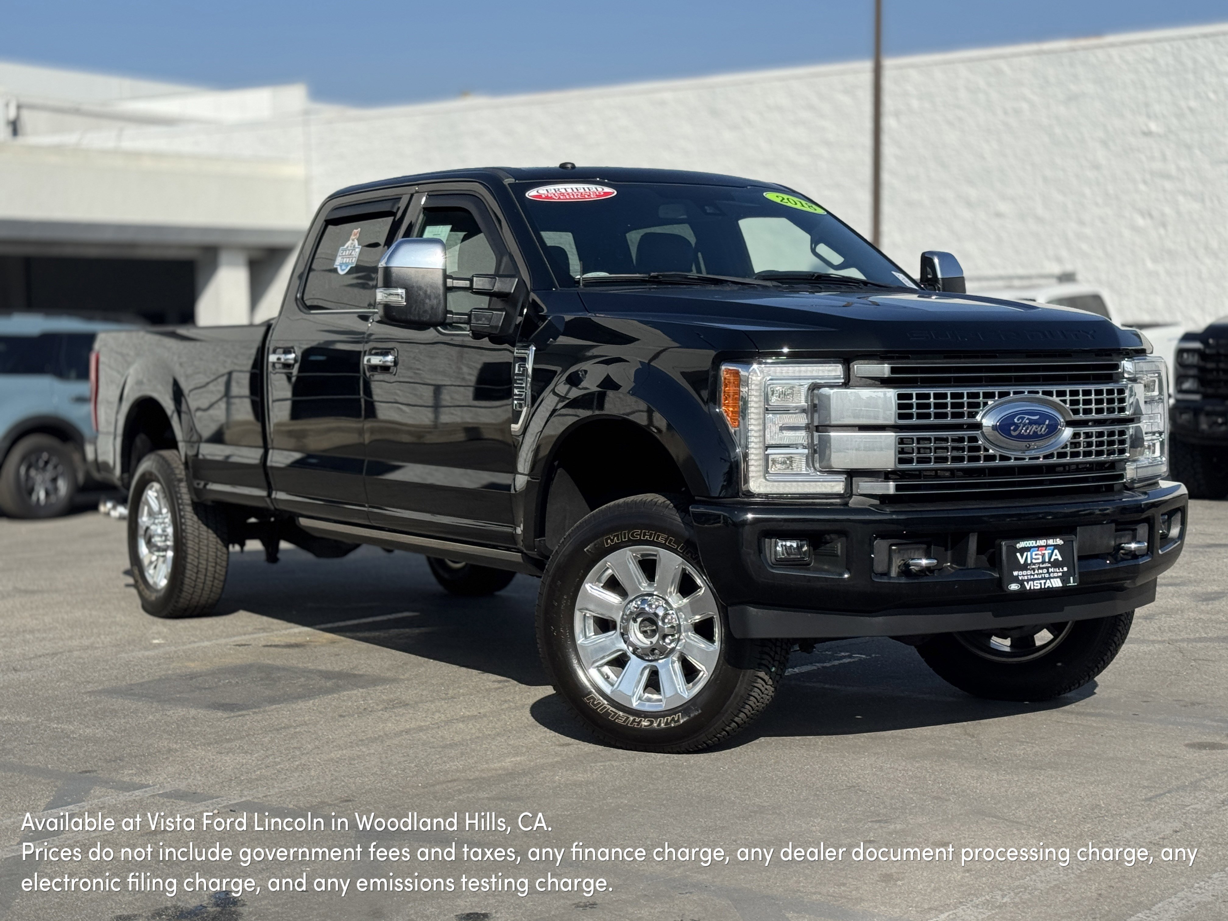 Certified 2018 Ford F350 Platinum w/ Platinum Ultimate Package image 7