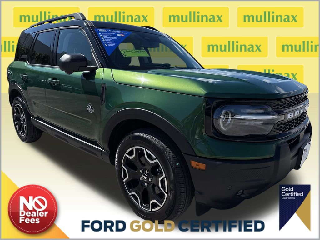 Certified 2025 Ford Bronco Sport Outer Banks w/ Outer Banks Tech Package+ image 1