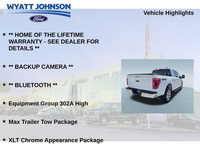 Certified 2022 Ford F150 XLT w/ Equipment Group 302A High AWD/4WD image 5