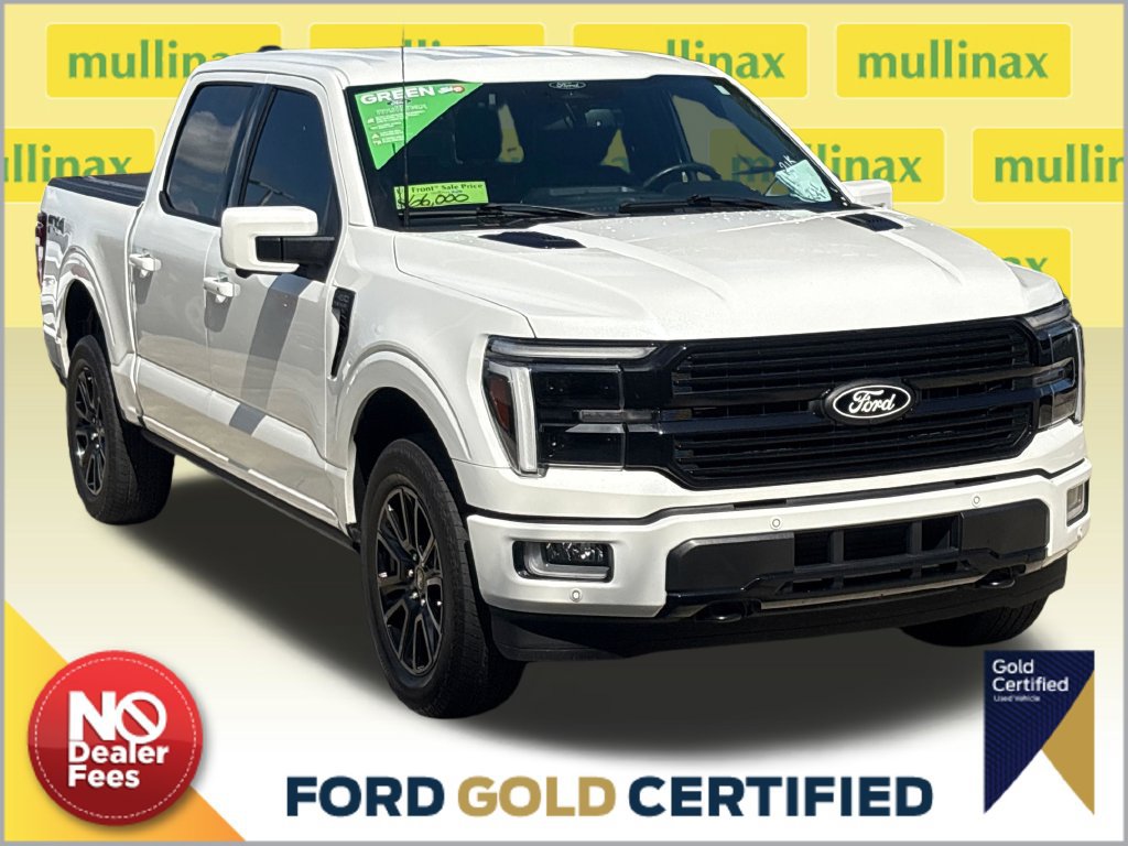 Certified 2025 Ford F150 Platinum w/ FX4 Off-Road Package AWD/4WD 360° Tour