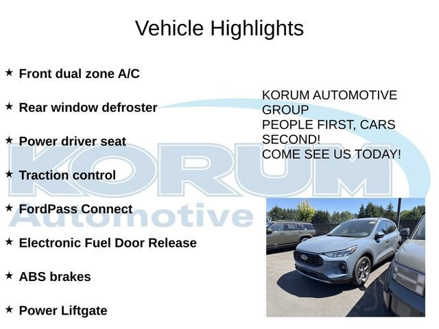Certified 2025 Ford Escape ST-Line Select w/ Tech Pack #1 AWD/4WD image 7
