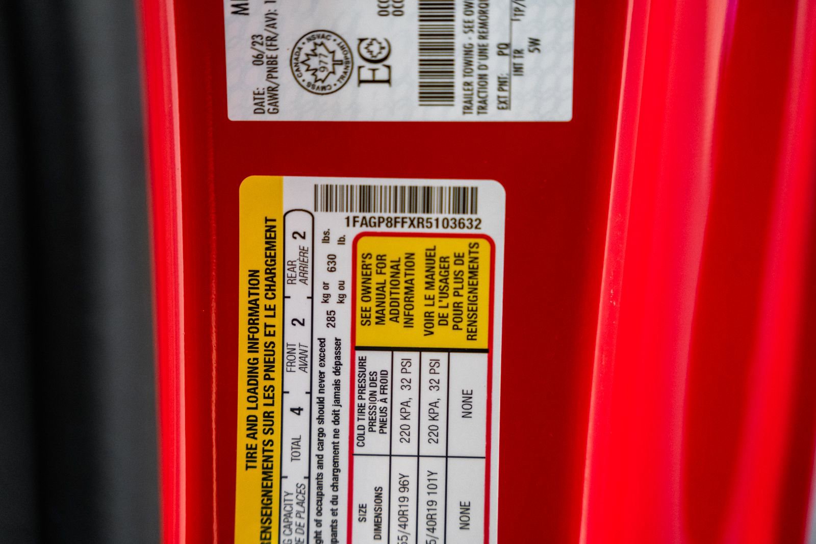 Certified 2024 Ford Mustang GT Premium w/ GT Performance Package image 43