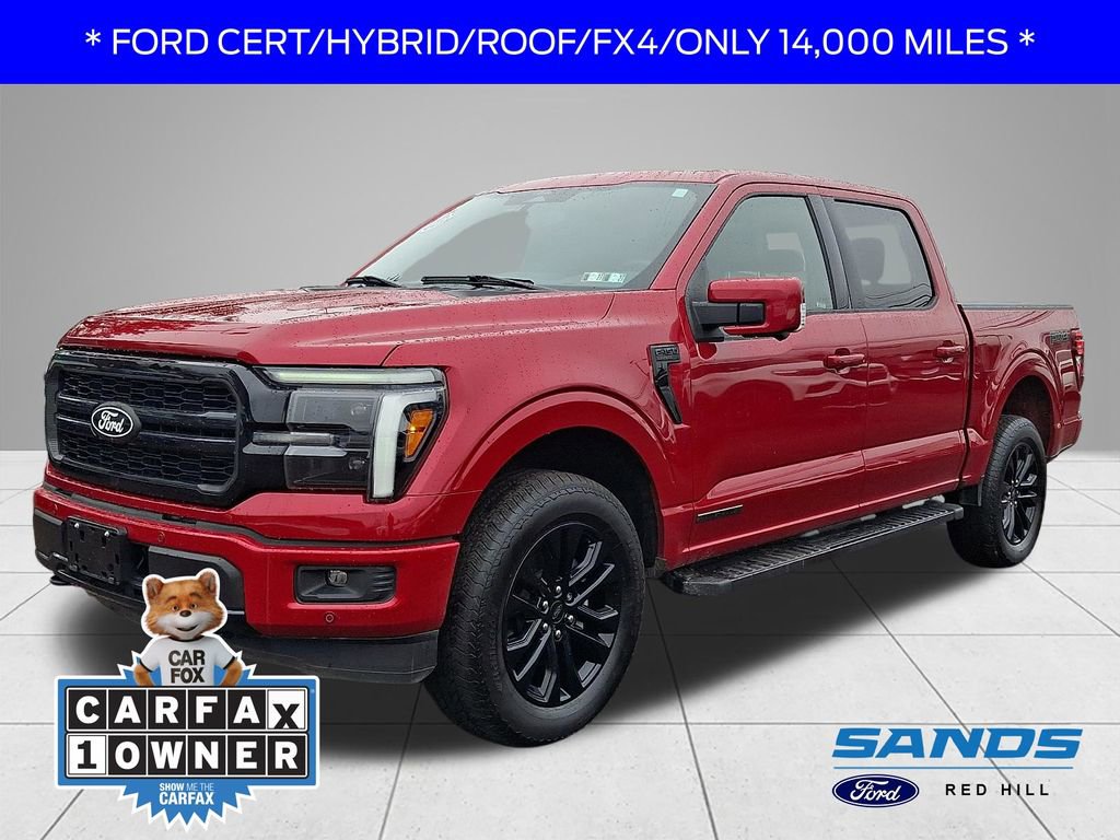 Certified 2025 Ford F150 Lariat w/ Equipment Group 501A Mid image 1