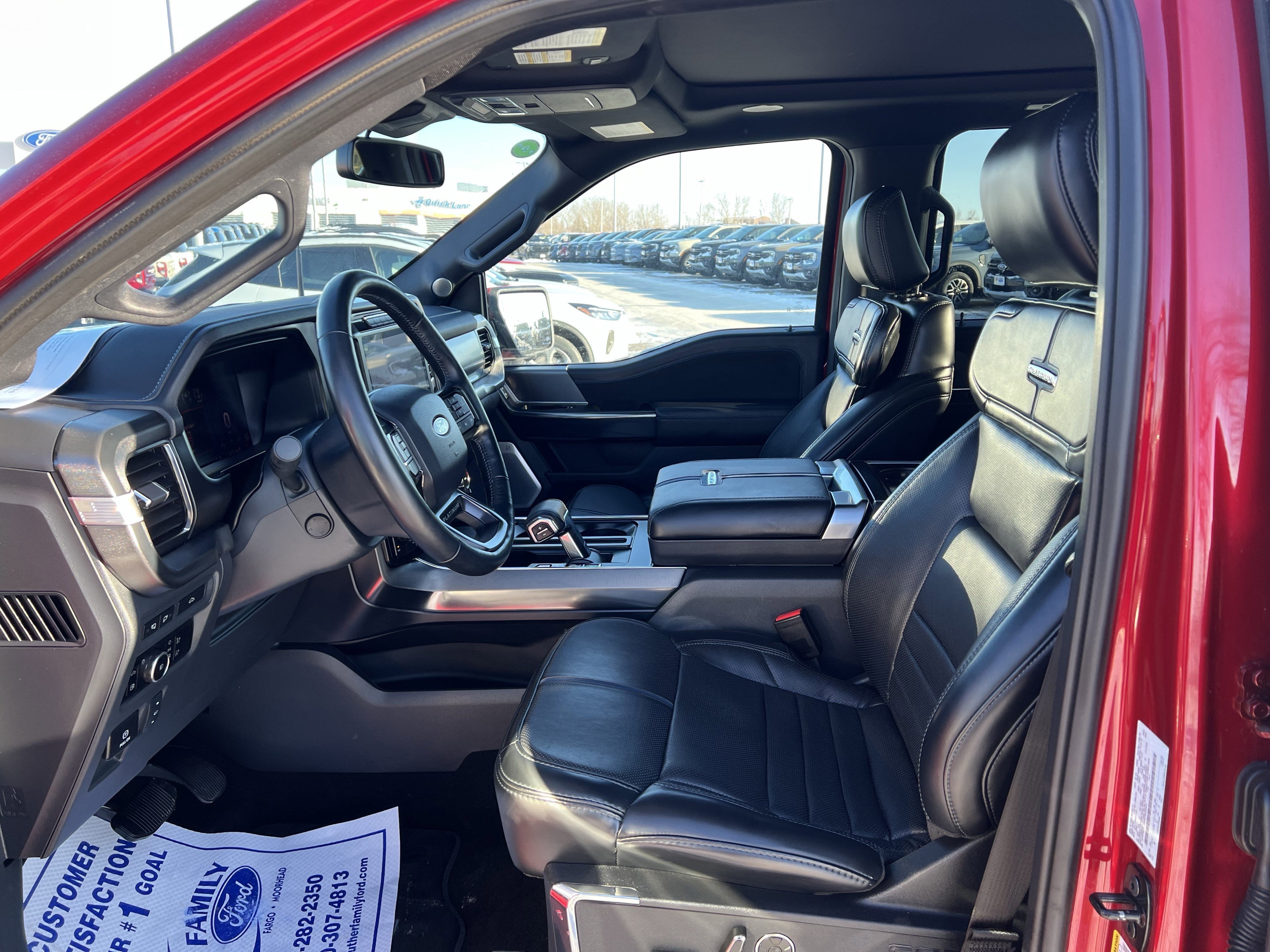 Certified 2024 Ford F150 Platinum w/ Equipment Group 702A High image 18