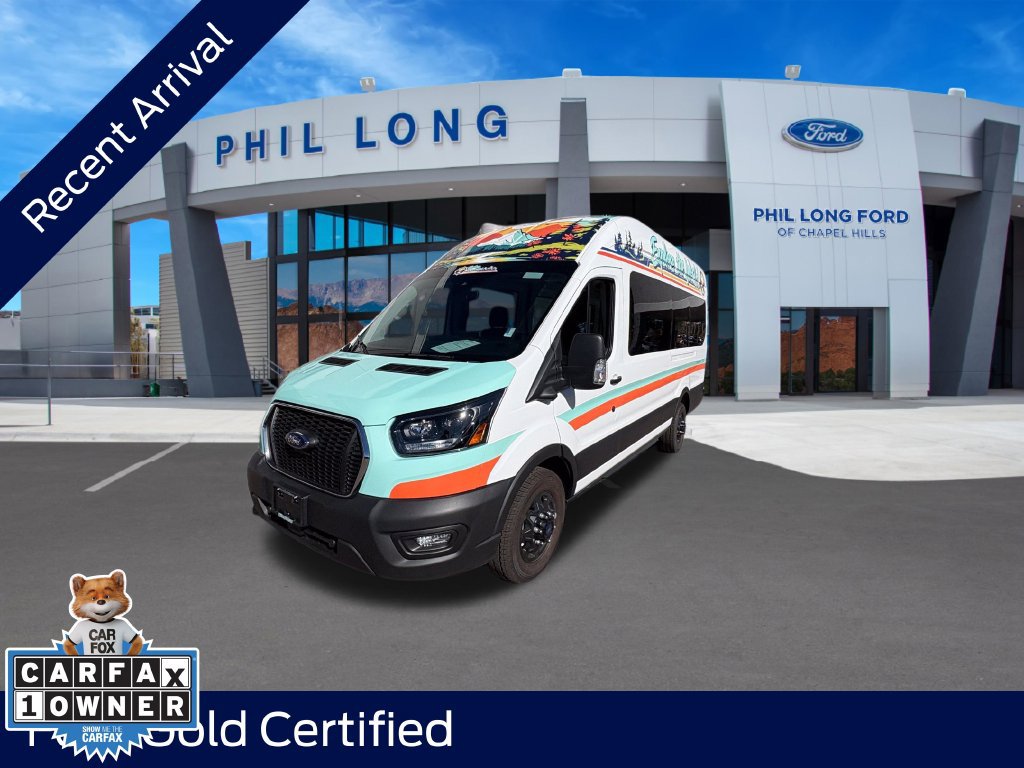 Certified 2025 Ford Transit 350 148 High Roof Extended AWD w/ Upfitter Package 360° Tour