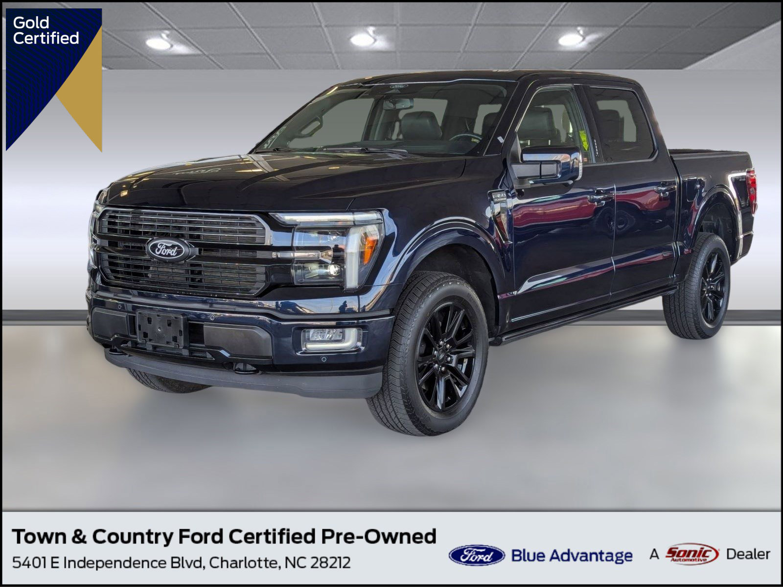 Certified 2024 Ford F150 Platinum w/ Equipment Group 702A High