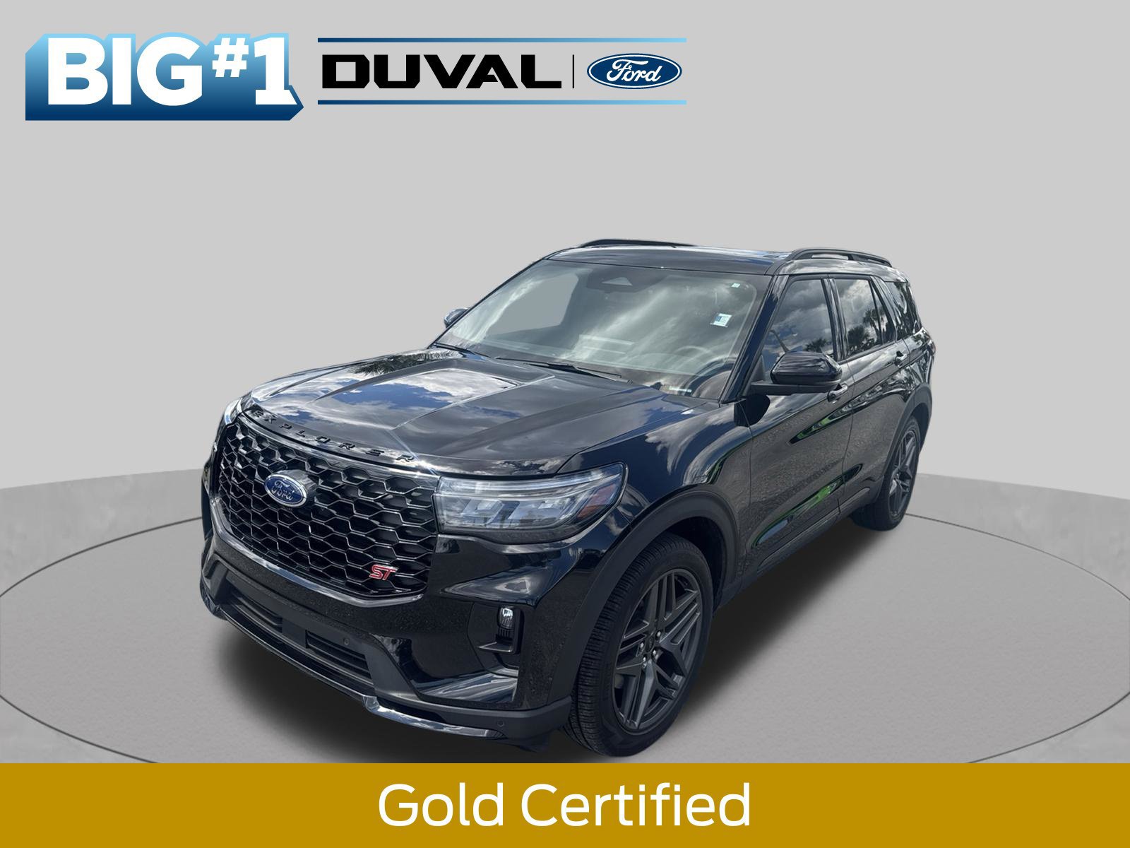 Certified 2025 Ford Explorer ST w/ Sun And Sound Package RWD image 2