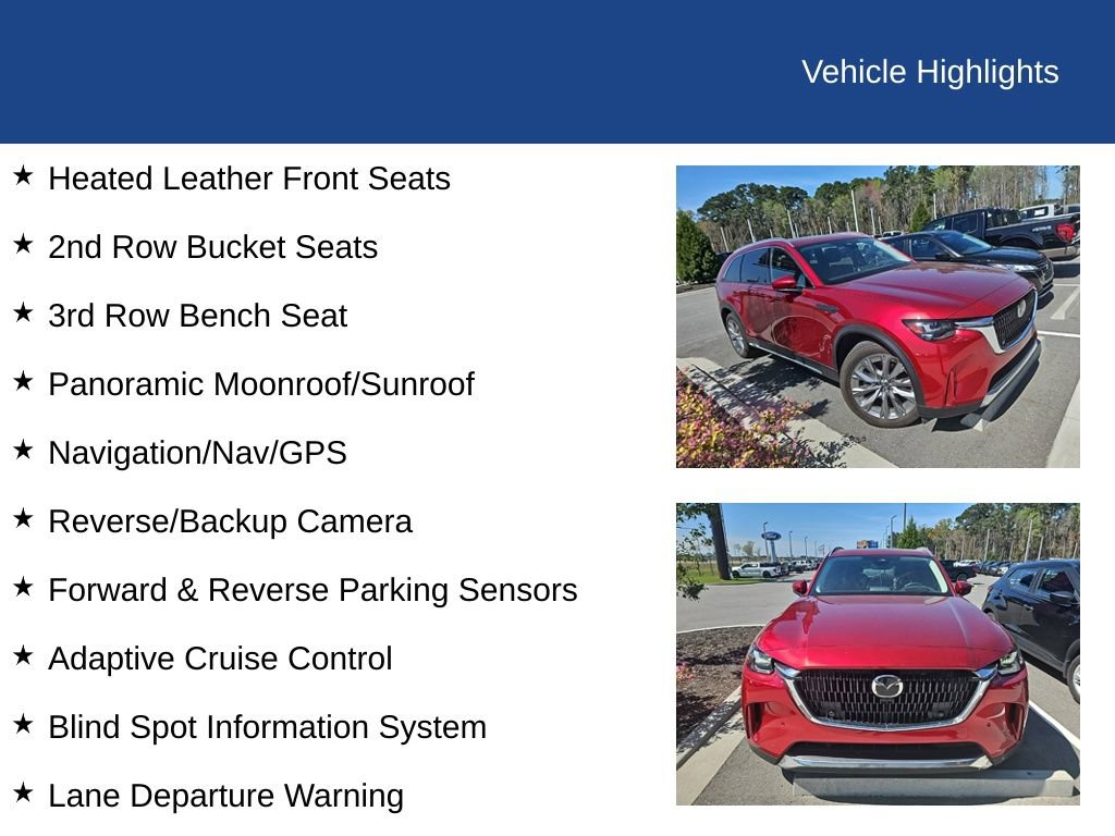 Used 2024 MAZDA CX-90 3.3 Turbo w/ Premium Package image 5