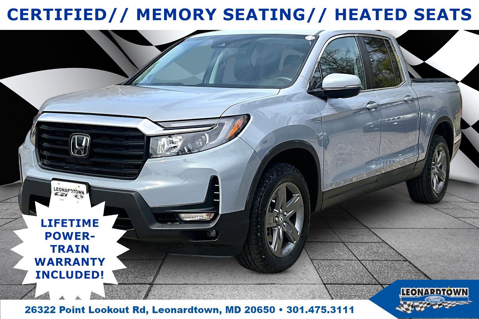 Used 2023 Honda Ridgeline RTL image 1