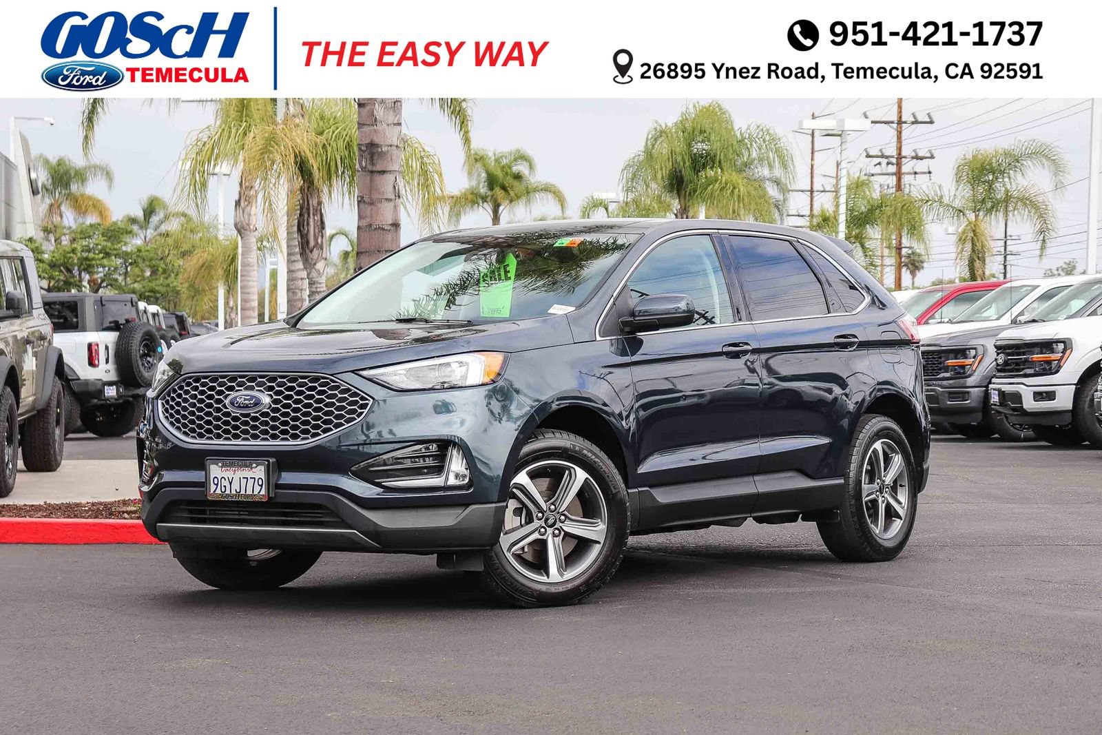 Certified 2023 Ford Edge SEL w/ Convenience Package