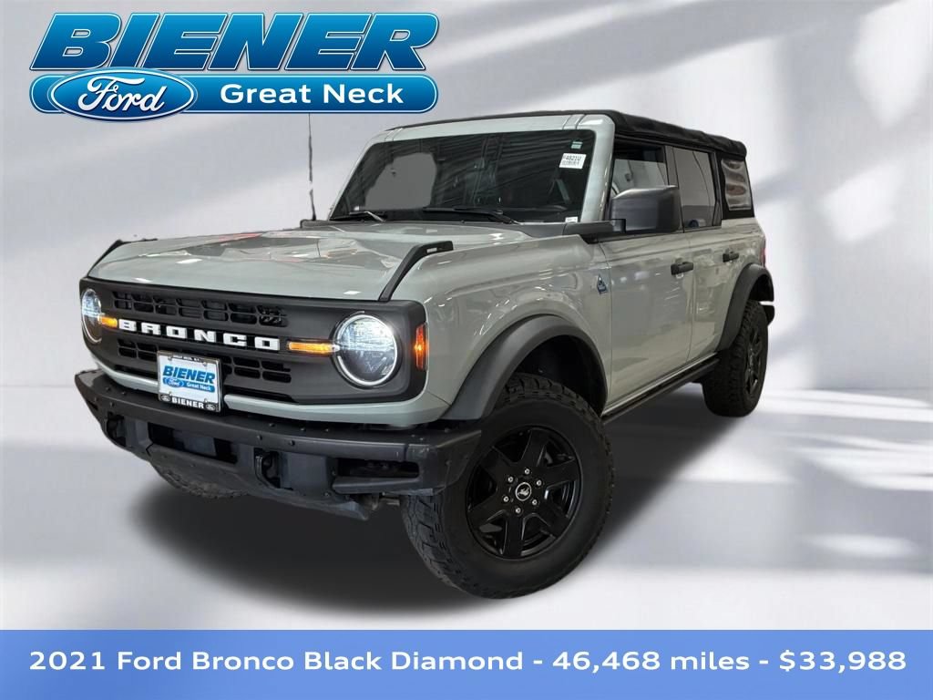 Certified 2021 Ford Bronco Black Diamond AWD/4WD image 1