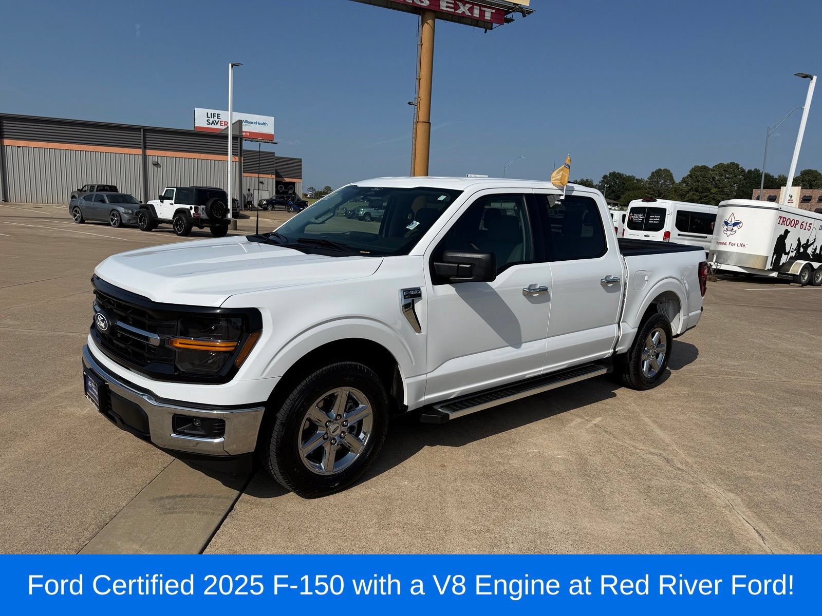 Certified 2025 Ford F150 XLT w/ Equipment Group 301A Standard