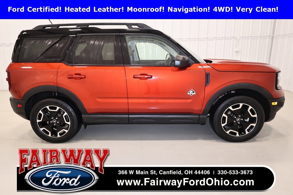 Certified 2022 Ford Bronco Sport Outer Banks w/ Tech Package image 1