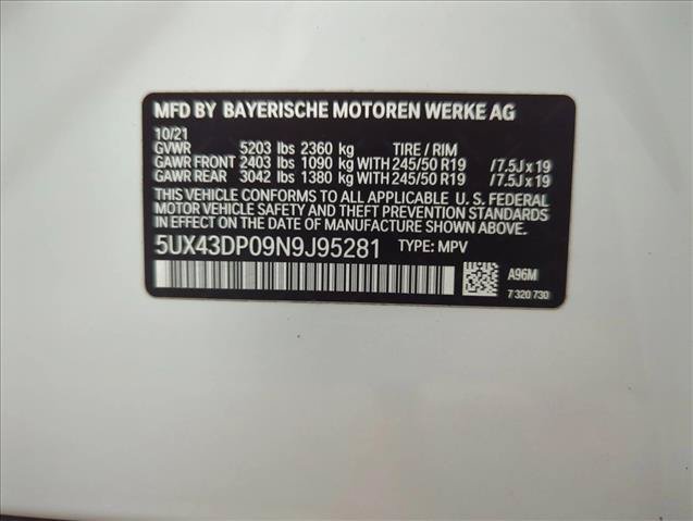 Used 2022 BMW X3 sDrive30i w/ Convenience Package RWD image 26