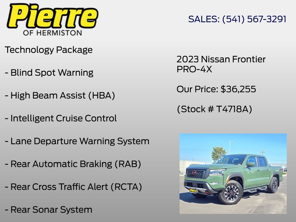 Used 2023 Nissan Frontier PRO-4X w/ Pro Convenience Package image 17