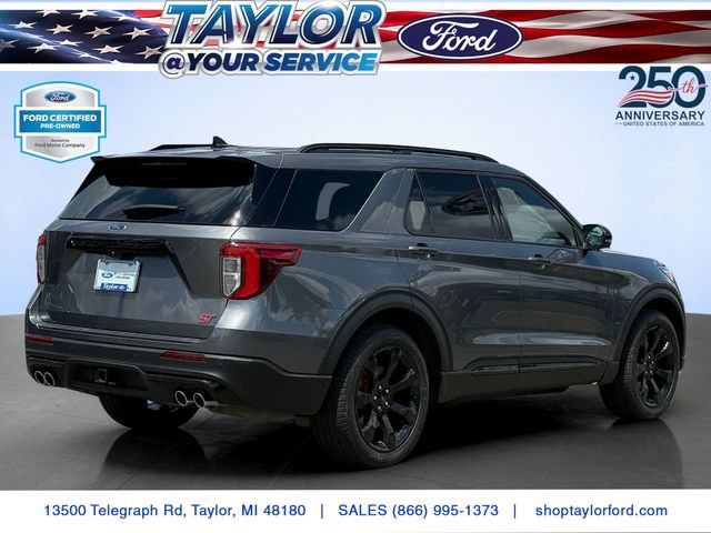 Certified 2023 Ford Explorer ST w/ Equipment Group 401A AWD/4WD image 3