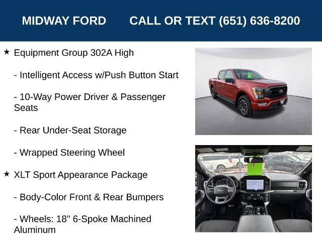 Certified 2023 Ford F150 XLT w/ Equipment Group 302A High AWD/4WD image 19