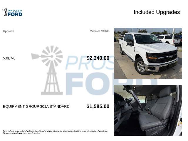 Certified 2025 Ford F150 XLT w/ Equipment Group 301A Standard AWD/4WD image 3