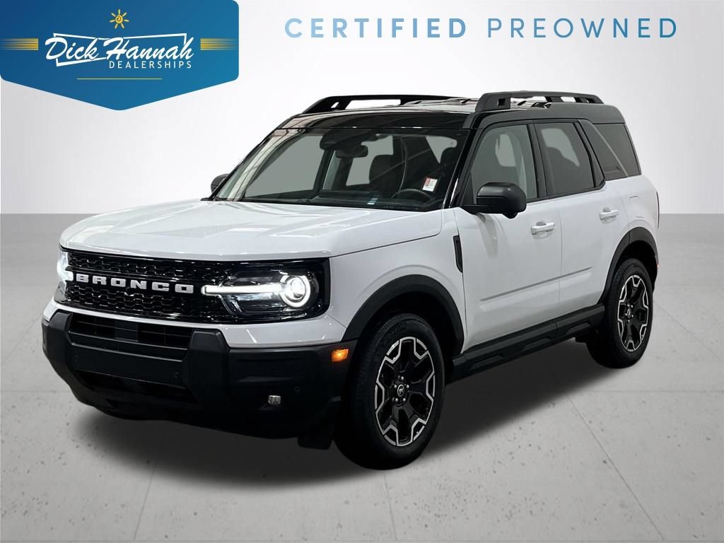 Certified 2025 Ford Bronco Sport Outer Banks w/ Outer Banks Tech Package+